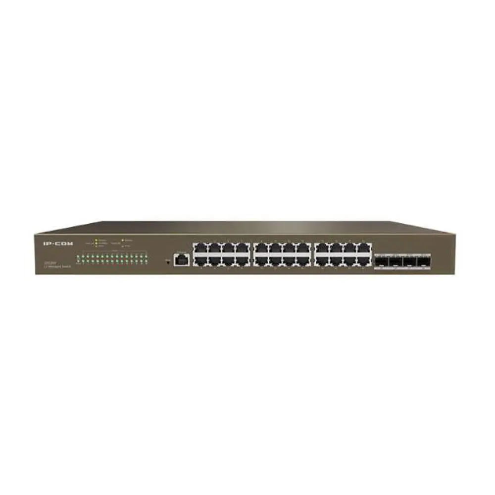 G5328P-24-410W 24 PORT GIGABIT+ 4XGB SFP UPLINK L3 YONETILEBILIR