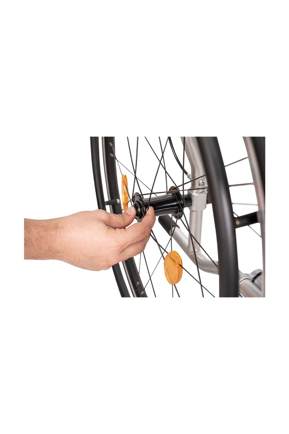 G636 Hafif Manuel Tekerlekli Sandalye | Alüminyum Gövde, Katlanab