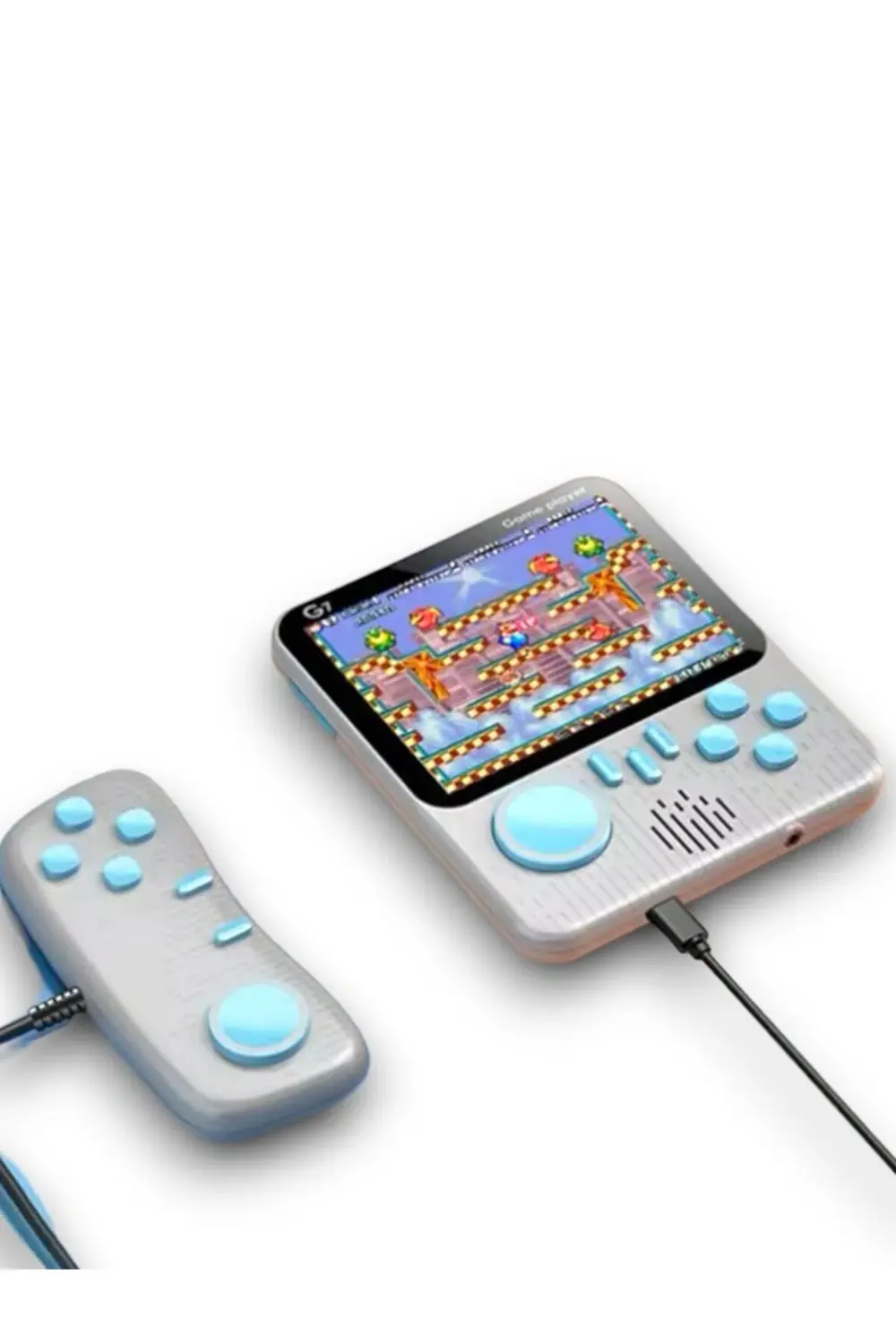 G7 Atari Retro Oyun Konsolu – 650+ Klasik Oyun – 3.5” HD Ekran