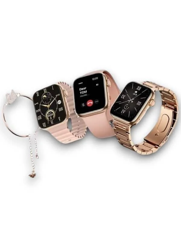 G9 Mini Akıllı Saat - Pembe Şık Tasarım ve GPS Özelliği