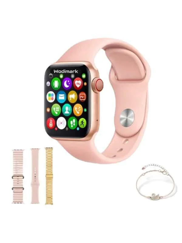 G9 Mini Akıllı Saat - Pembe Şık Tasarım ve GPS Özelliği