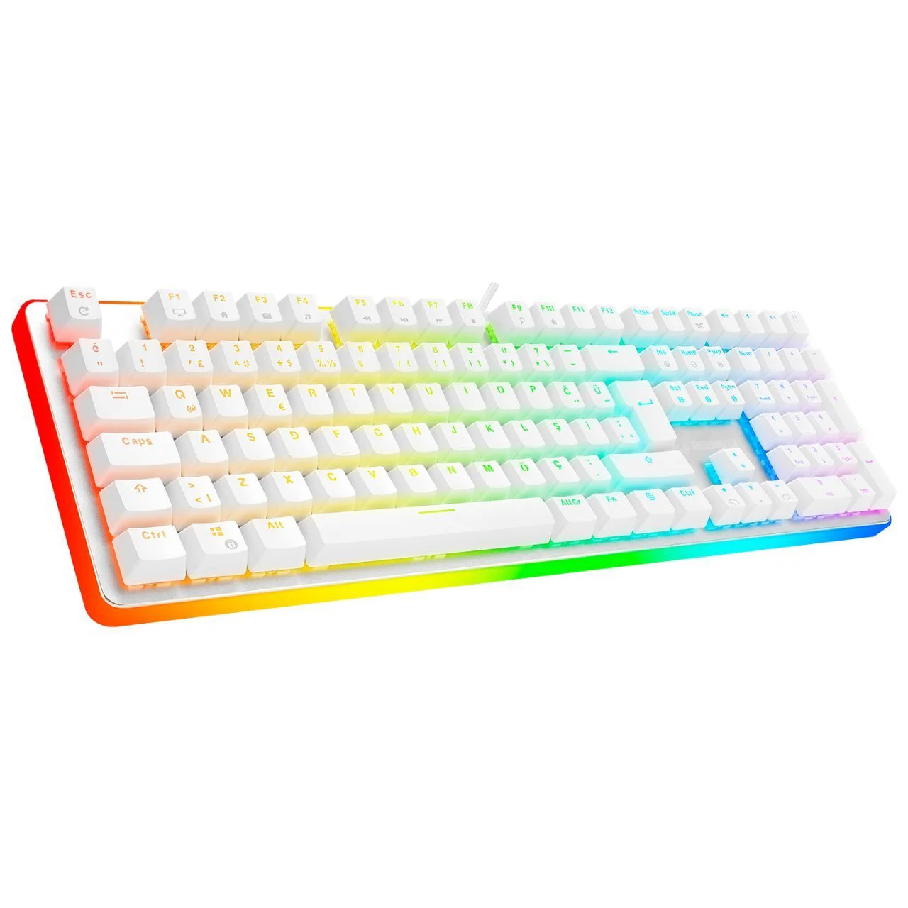g918 fire storm rgb blue switch mekanik beyaz oyun klavyesi Fiyatı, Yorumları ve Özellikleri
