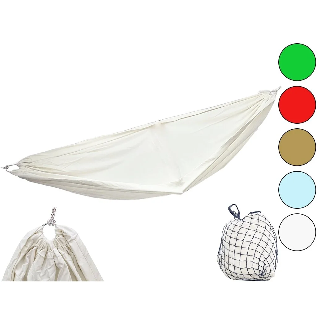 Gabardin Dokuma Renkli Pamuk Kumaş Kamp Hamak 135x260cm200kg.taşıma6mt İpfile Çantalı Bx40 Fiyatı, Yorumları ve Özellikleri