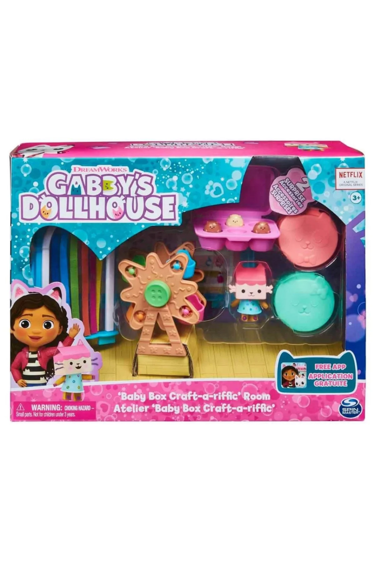 Gabby's Dollhouse Deluxe Oda Setleri (1 AD. GÖNDERİLİR)
