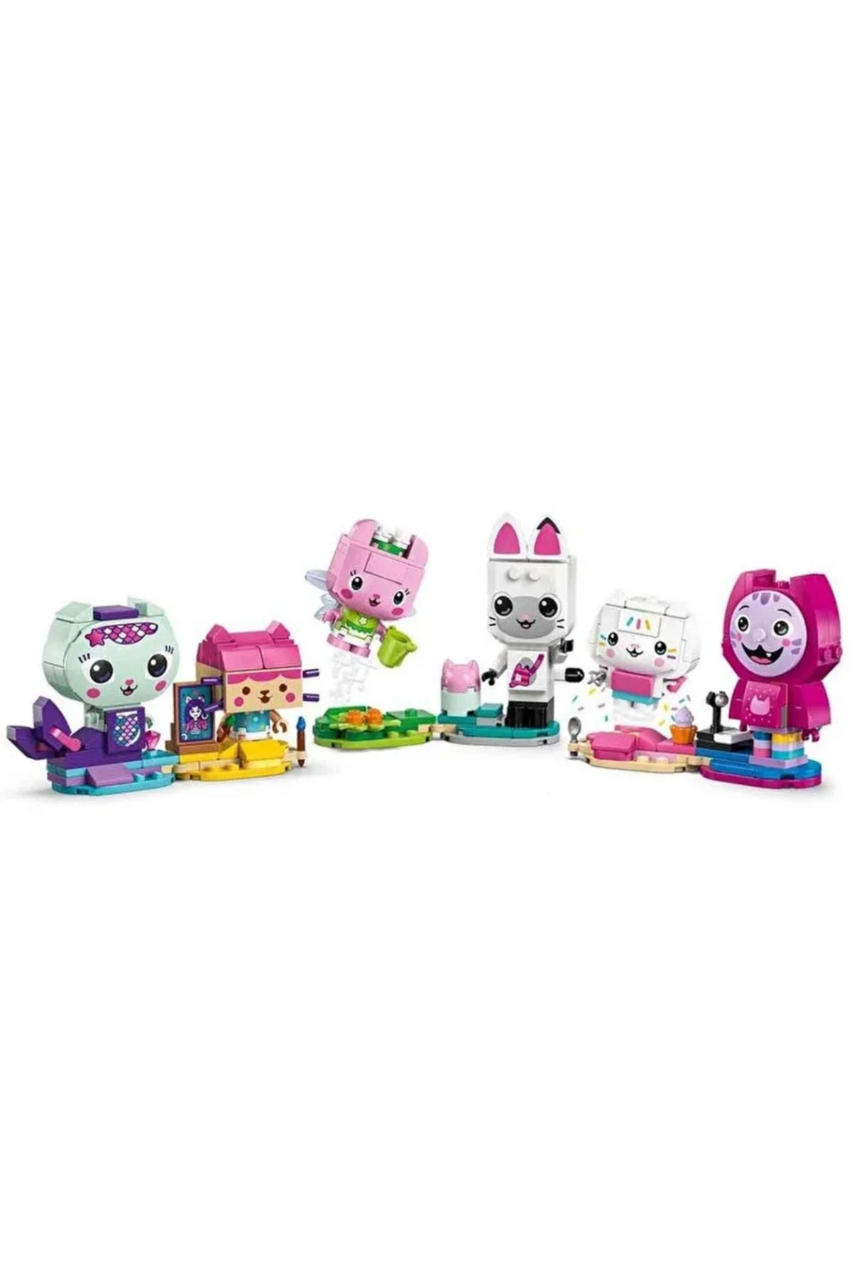 Gabby’s Dollhouse Gabby’nin Parçalarla İnşa Edilen Kedi Arkadaşları 11215