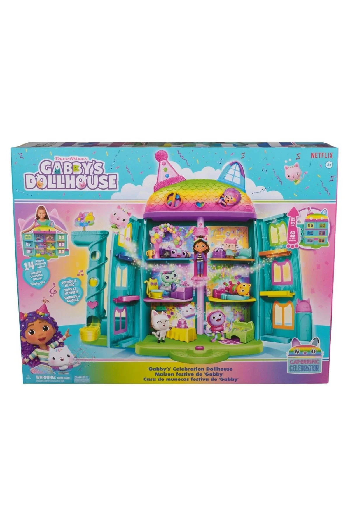 Gabby's Dollhouse Muhteşem Bebek Ev - SPM-6070742