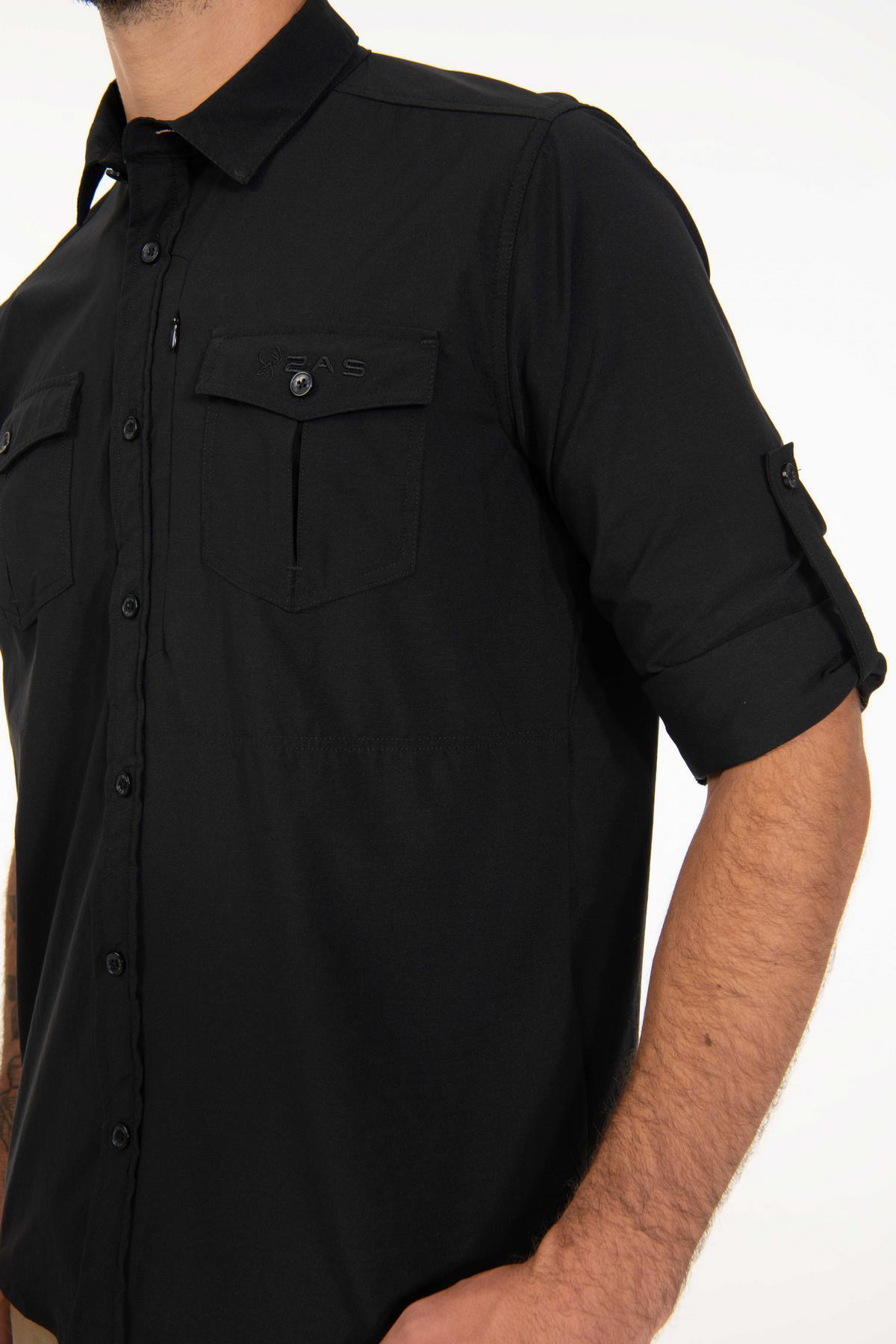 2As Gablin Erkek Gömlek Siyah