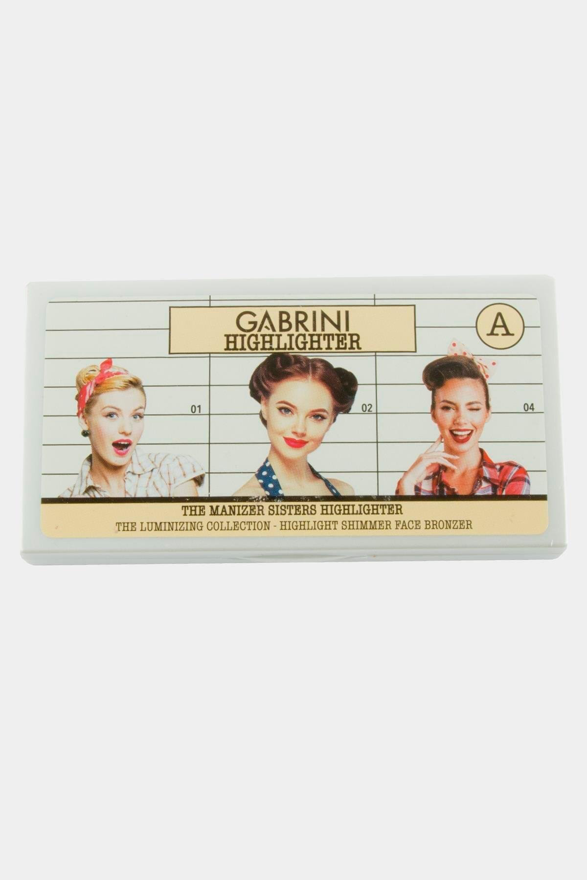 Gabrini 3'lü Highlighter Palet Set