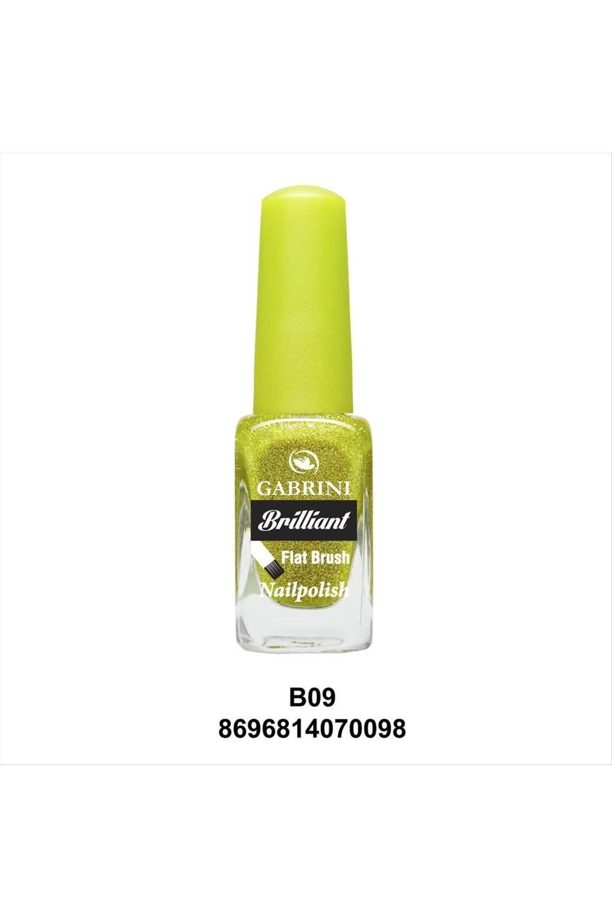 Gabrini Brilliant Flat Brush Oje (Simli Oje)