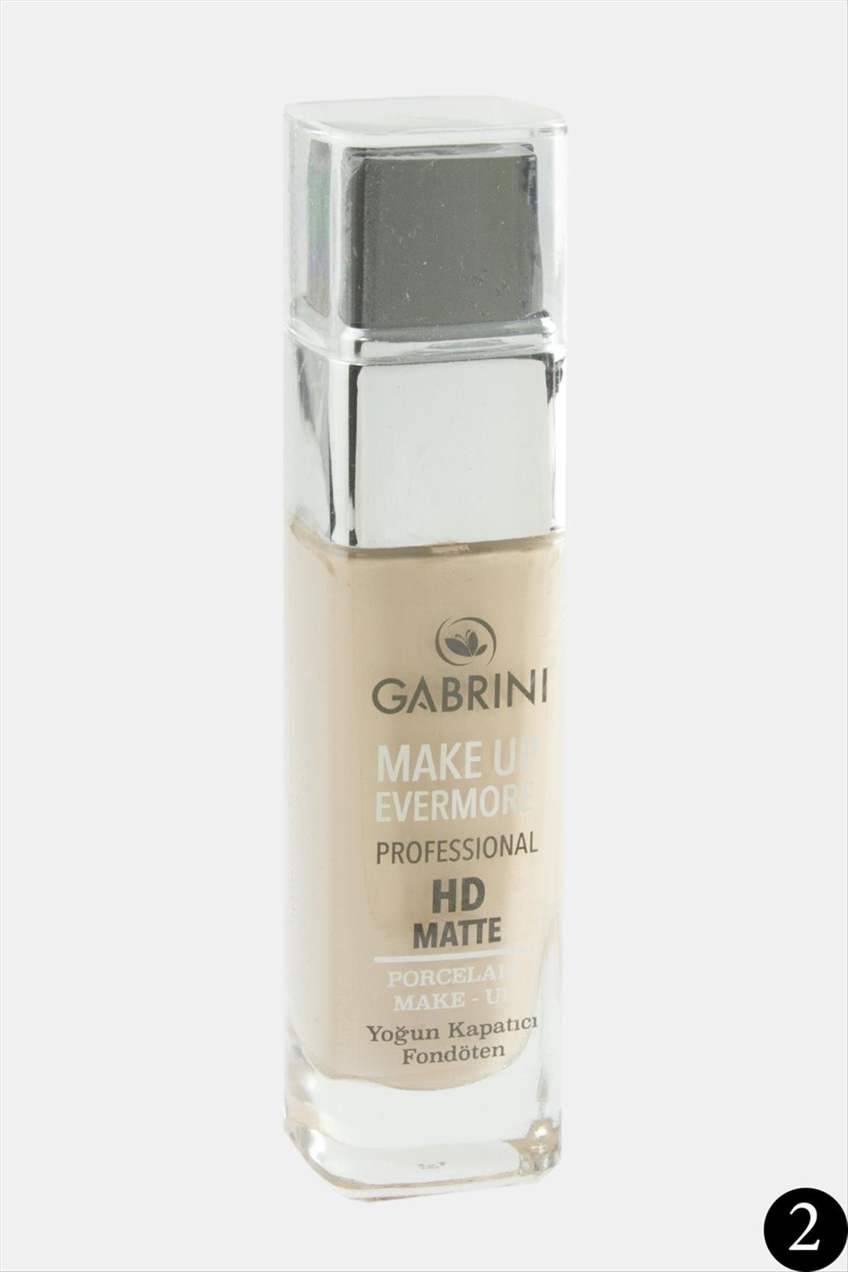 Gabrini HD Matte Şişe Fondöten