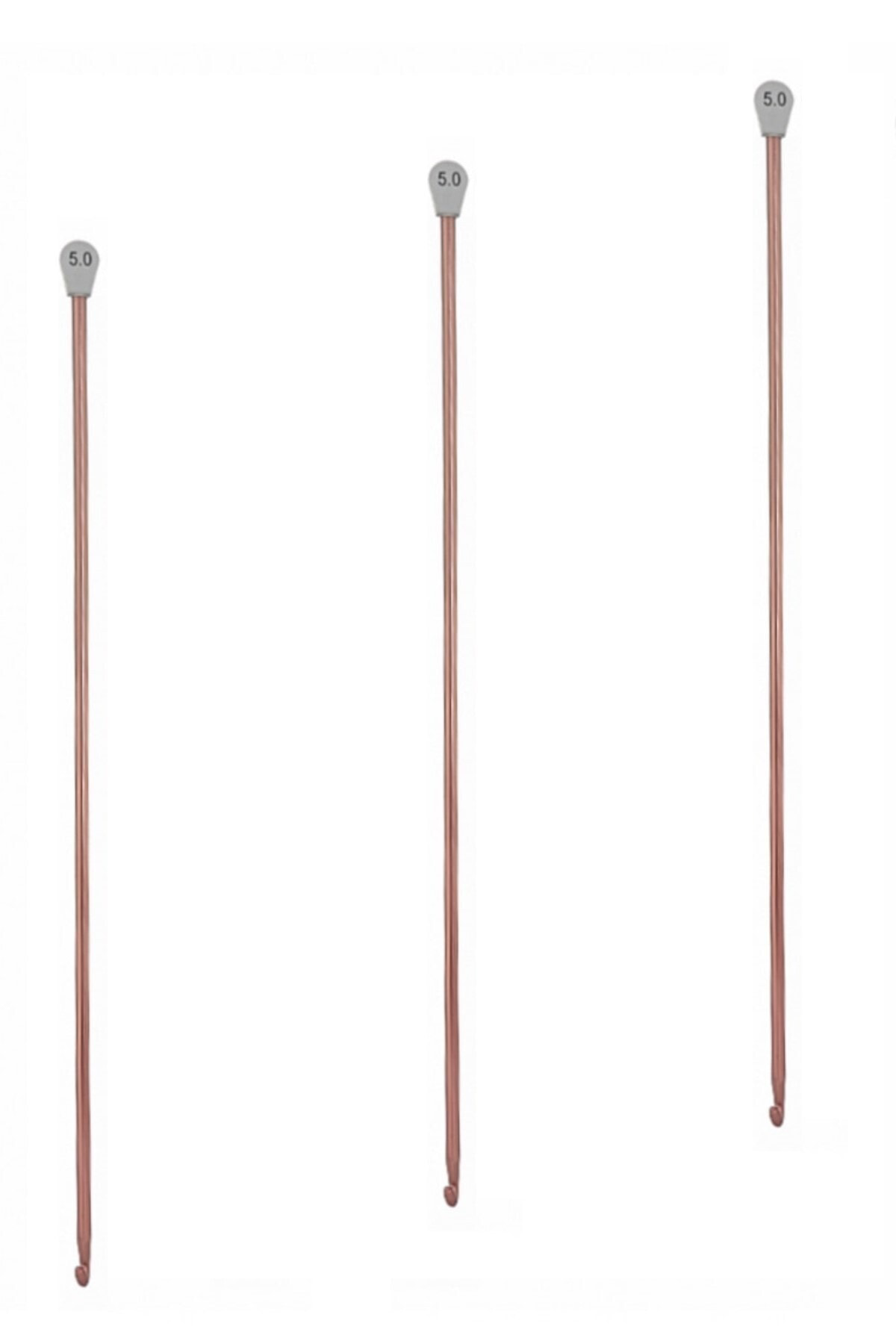 Tuhafiyecimiz Gagalı Renkli Örgü Şişi - No: 5 5 Numara (5Mm)