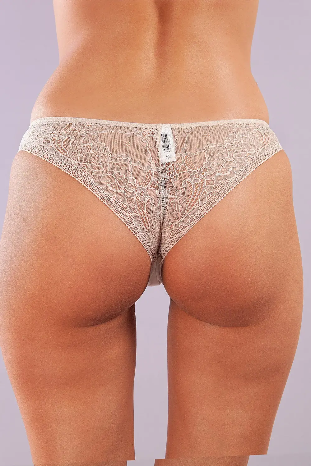 GALA A Plus Ten Rengi Arkası Dantelli Mini String Tanga