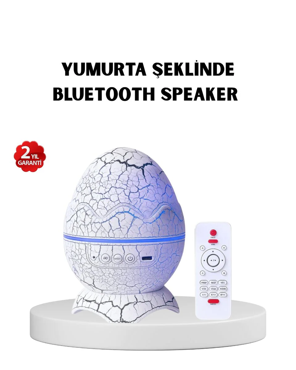 Galaksi Efektli Dinozor Yumurta Projektör – Yüksek Çözünürlüklü Nebula Yıldız Gece Lambası