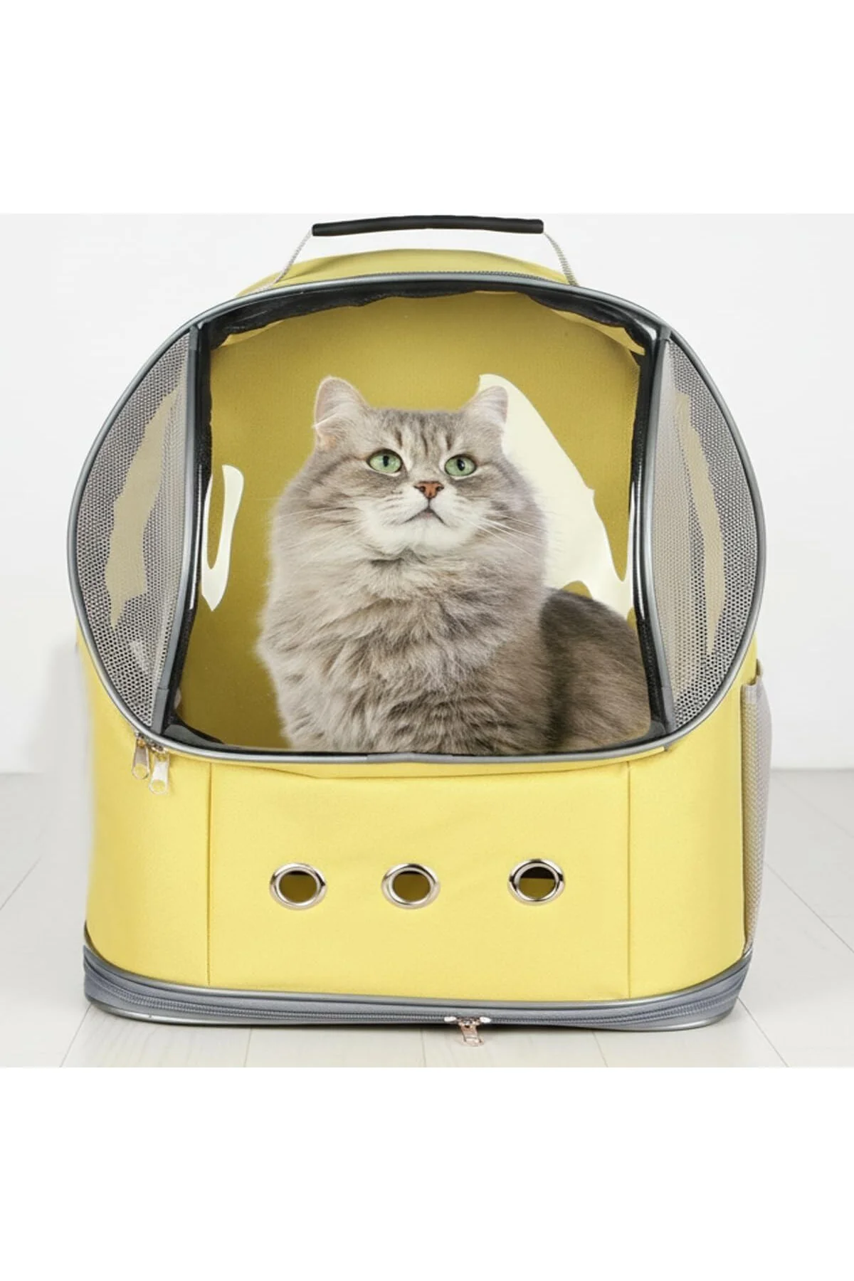 Galaksi Kedi Taşıma Çantası (Yeni Model) Ekstra Hava Kanallı Kedi