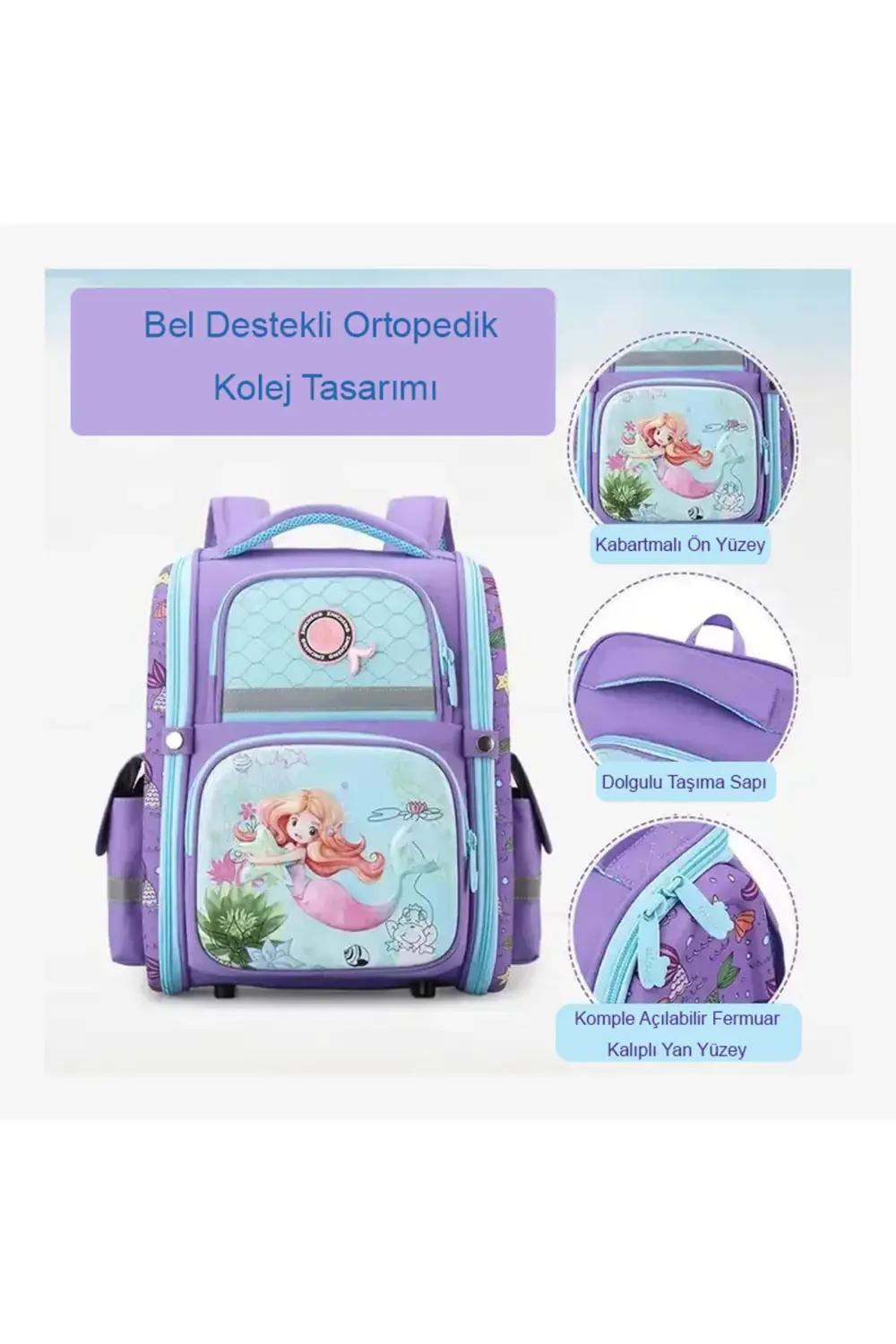 Galaksi Ortopedik Kolej Çantası