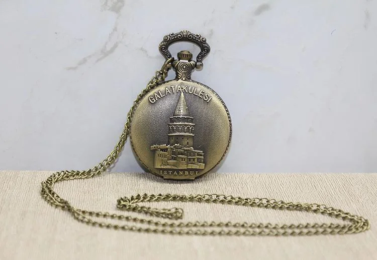 Galata Kulesi Tasarımı Köstekli Saat Alk4383 - Antika Stil Hediye Fiyatı, Yorumları ve Özellikleri