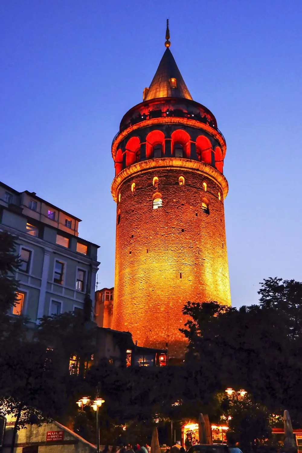 Galata Kulesi Tasarımlı Ahşap Poster