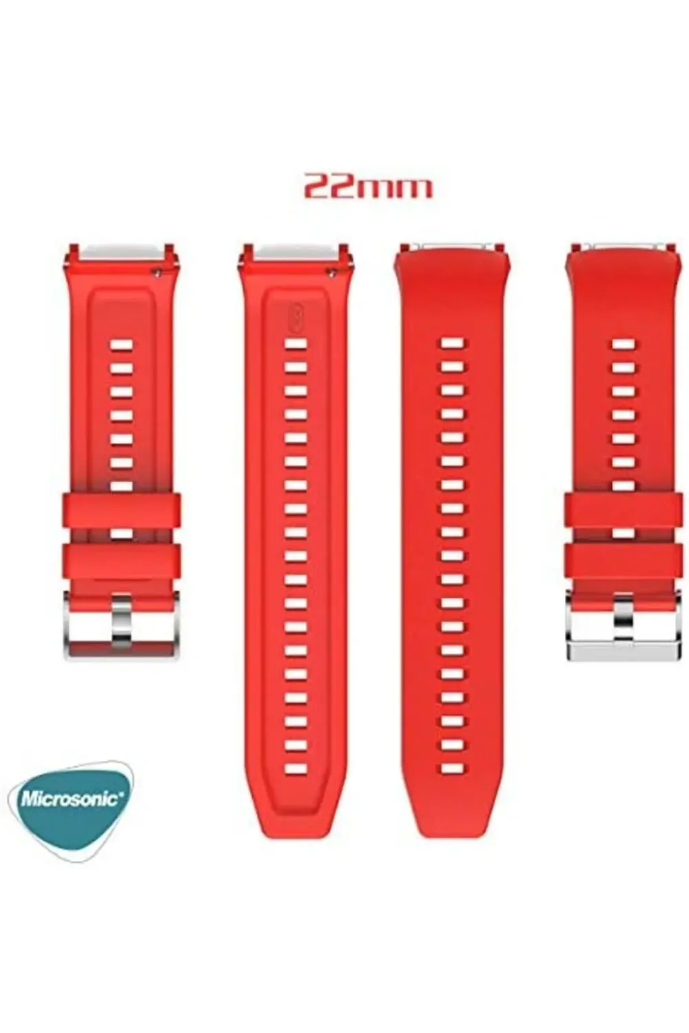 Galaxy 46mm Kordon, Silicone RapidBands Rose 395519