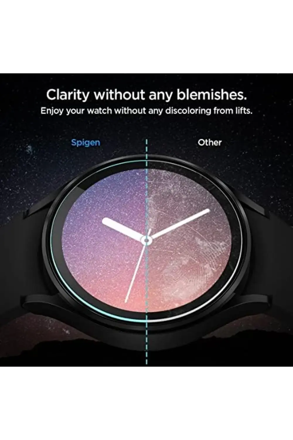 Galaxy 5 / 4 (44mm) Cam Ekran Koruyucu Kolay Kurulum Glas.tR EZ F