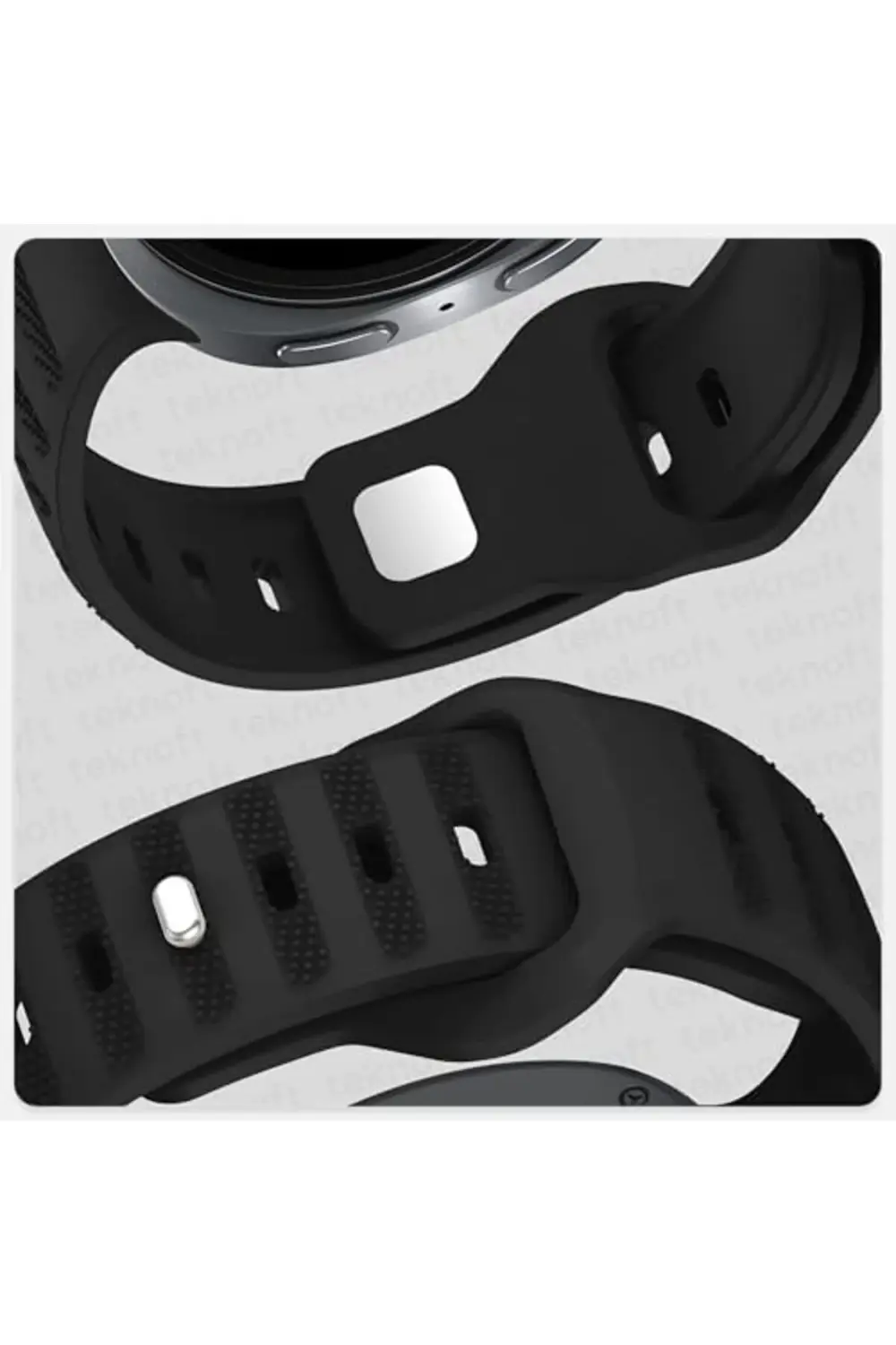 Galaxy 8 (40mm/44mm) ve 8 (46mm) ile Uyumlu Konforlu ve Yumuşak R