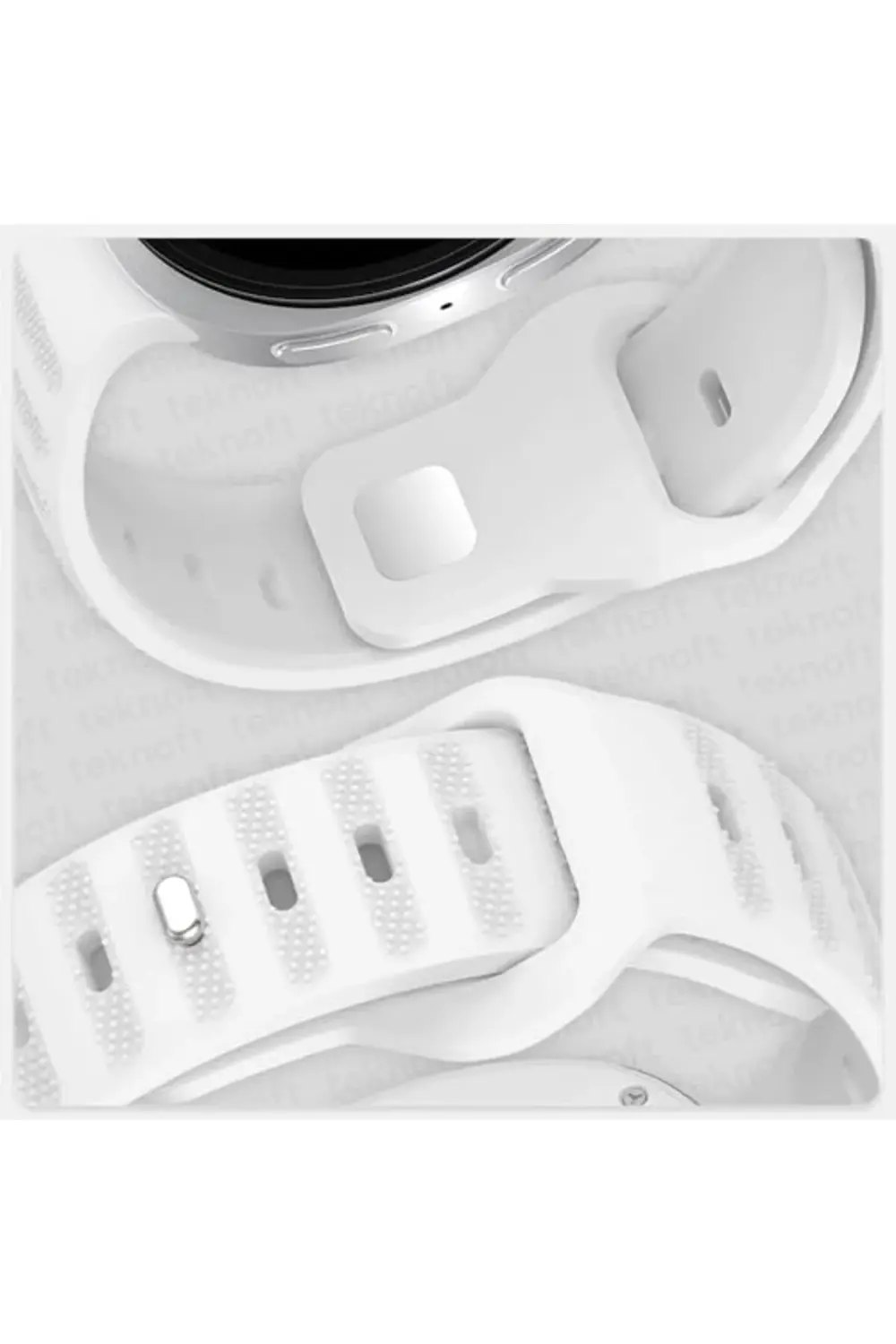 Galaxy 8 (40mm/44mm) ve 8 (46mm) ile Uyumlu Konforlu ve Yumuşak R