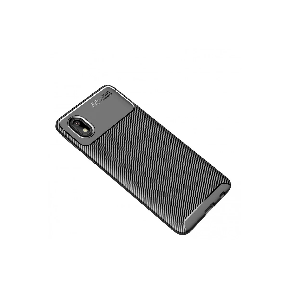 Galaxy A01 Core Karbon Fiber Kılıf - Auto Focus Siyah