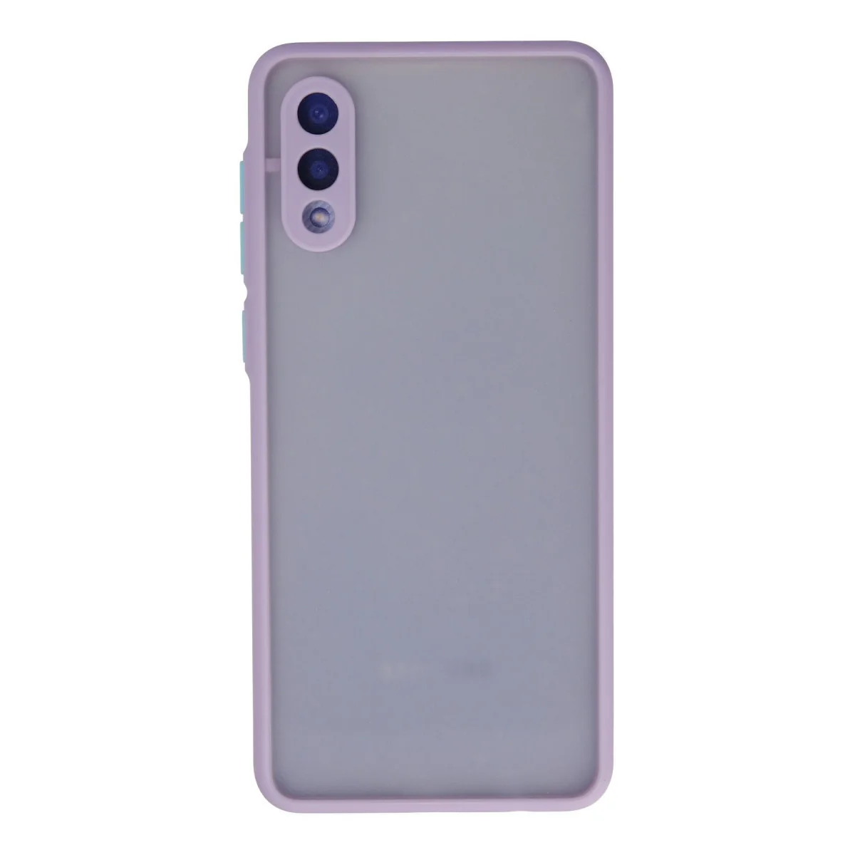 Galaxy A02 Montreal Silikon Kılıf - Mor, Kamera Korumalı ve Modern Tasarım