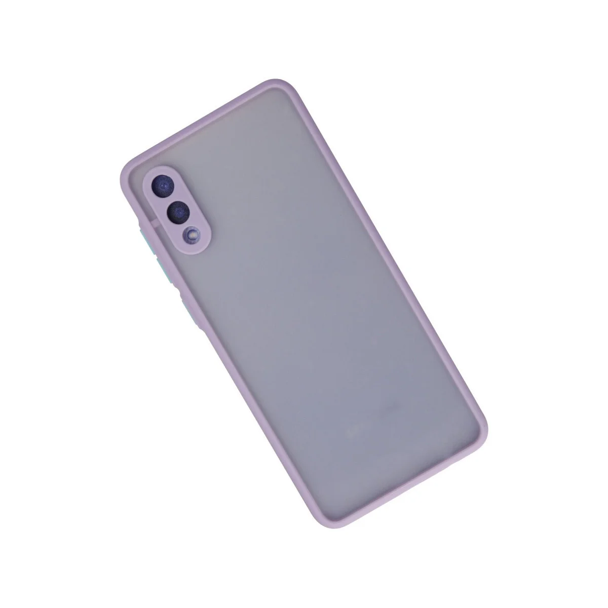 Galaxy A02 Montreal Silikon Kılıf - Mor, Kamera Korumalı ve Modern Tasarım