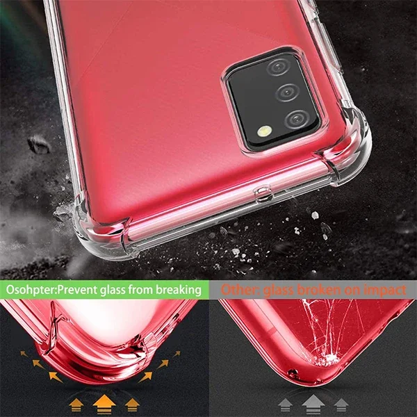 Galaxy A02S / M02S Darbe Emici Silikon Kılıf – Anti-Drop Shockproof Koruma Fiyatı, Yorumları ve Özellikleri