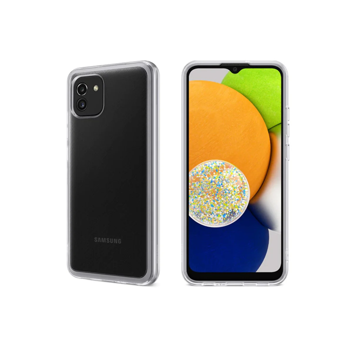 Galaxy A03 Kılıf Lüx Şeffaf Silikon – Orijinal Tasarımı Yansıtan Uzun Ömürlü Korumak