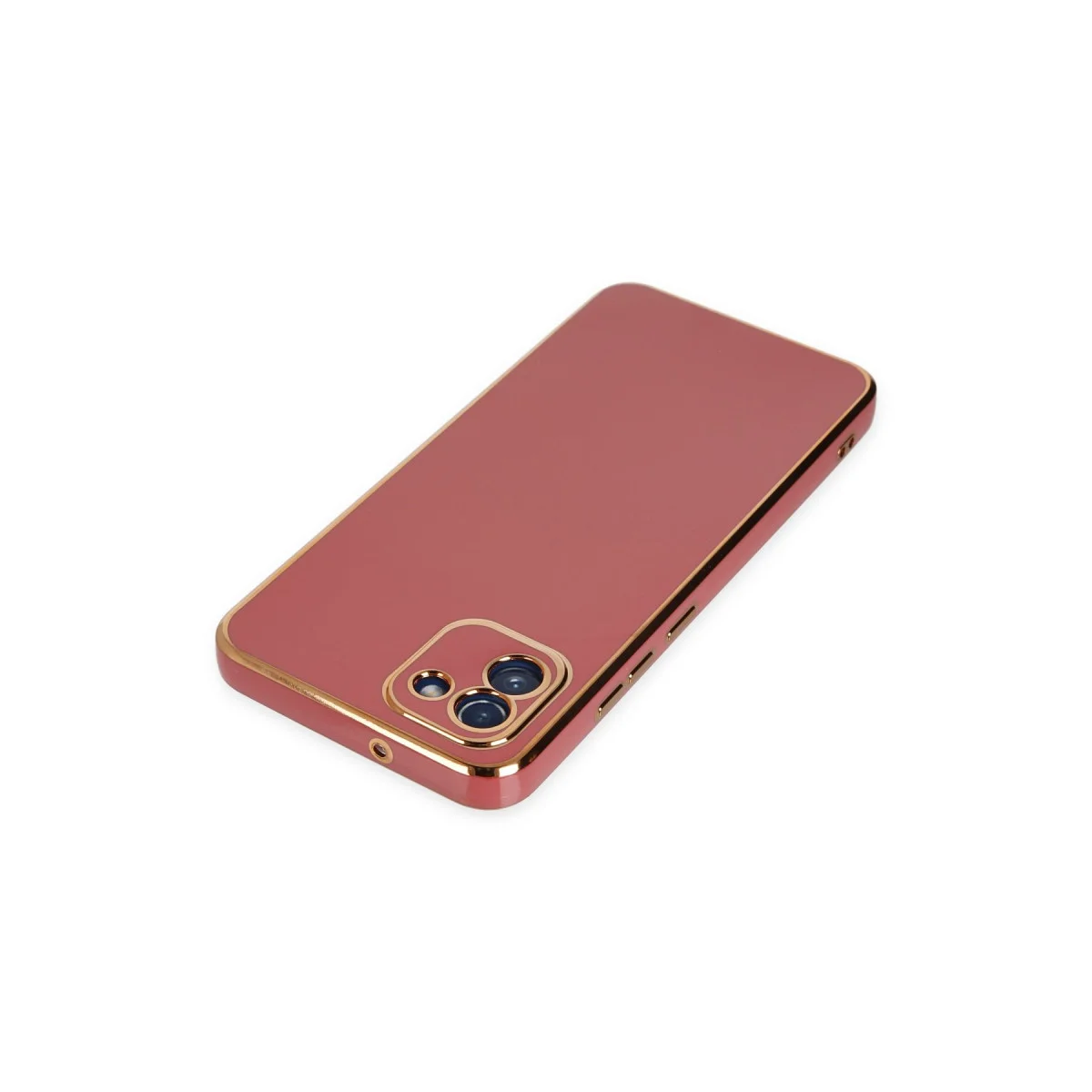 Galaxy A03 Silikon Kılıf Volet - Kırmızı