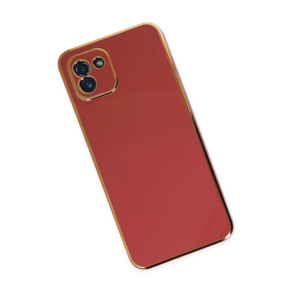 Galaxy A03 Silikon Kılıf Volet - Kırmızı