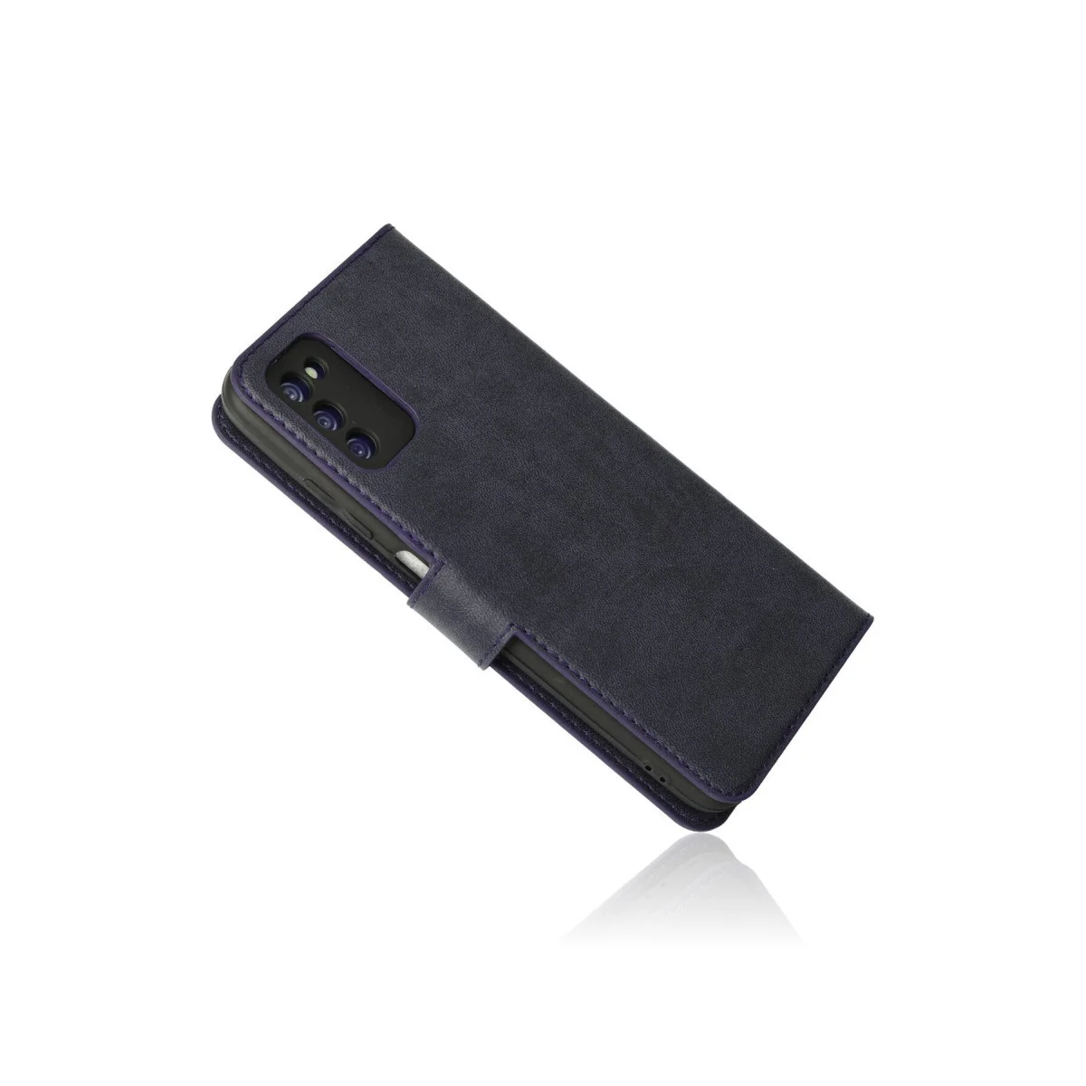 Galaxy A03S Kılıf Trend S Plus Kapaklı Kılıf - Lacivert