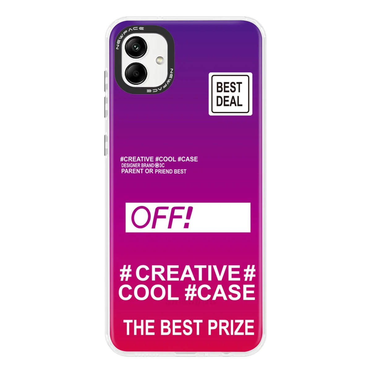 Galaxy A04 Kılıf Estoril Desenli Soft ve Pürüzsüz Kapak