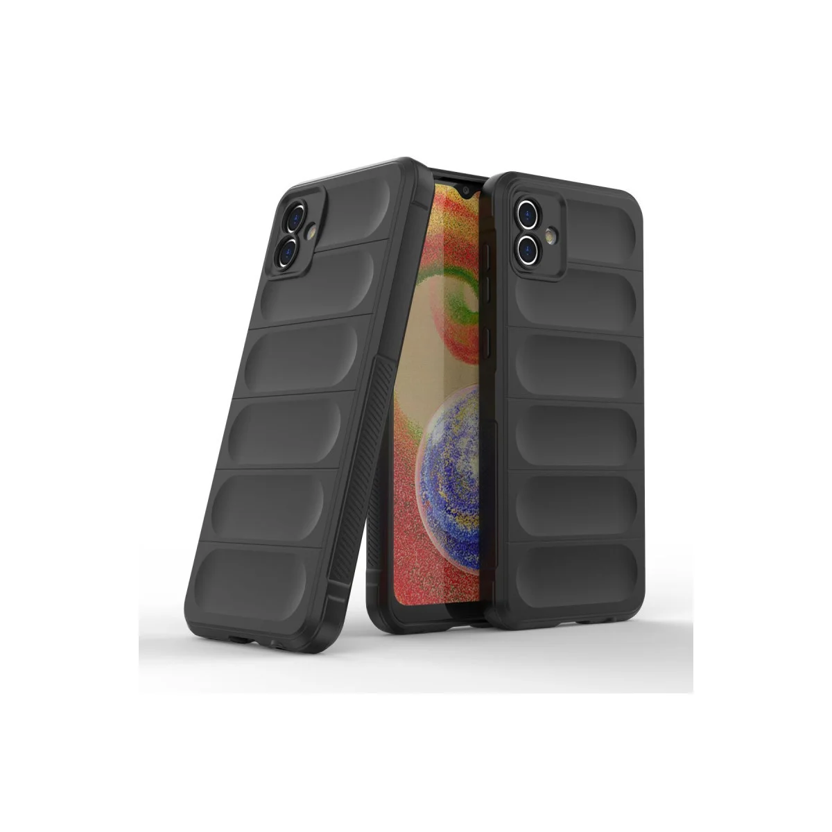 Galaxy A04 Kılıf Optimum Silikon - Siyah
