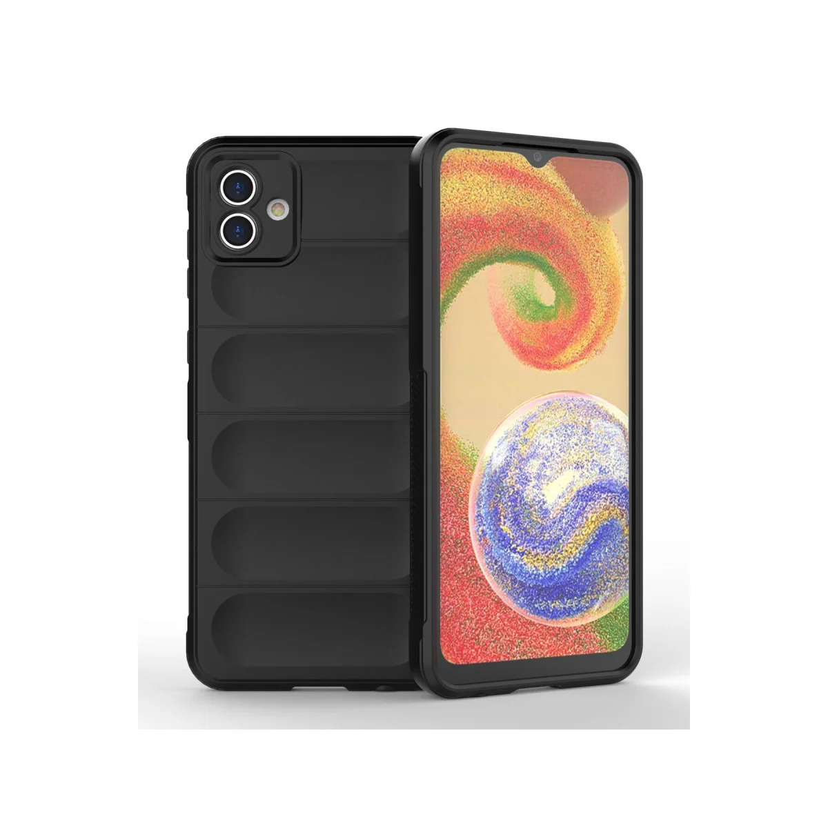 Galaxy A04 Kılıf Optimum Silikon - Siyah