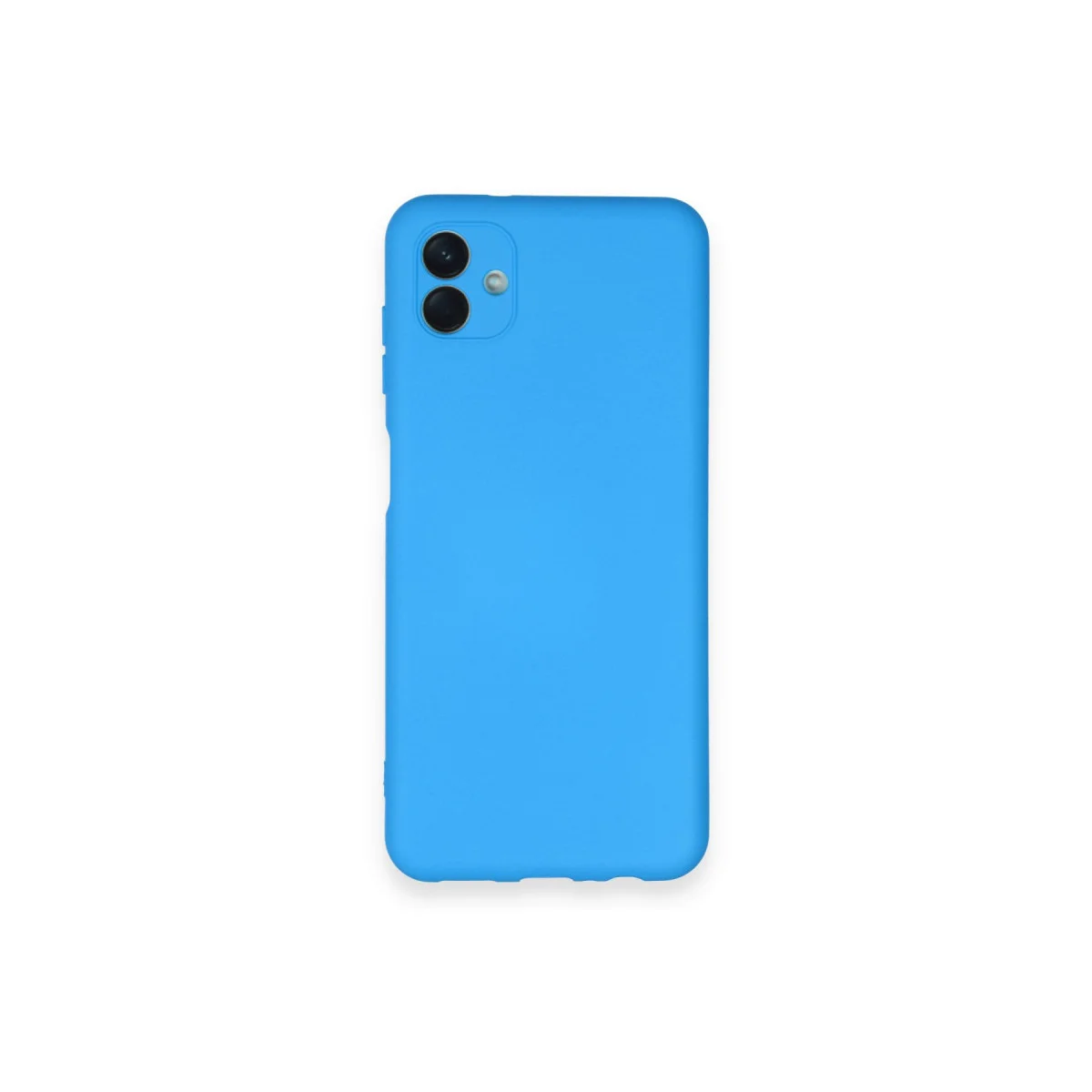 Galaxy A04 Nano İçi Kadife Silikon Kılıf - Mavi