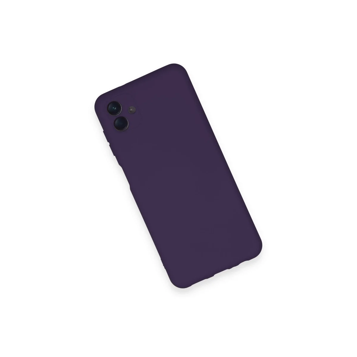 Galaxy A04 Nano İçi Kadife Silikon Kılıf - Mor