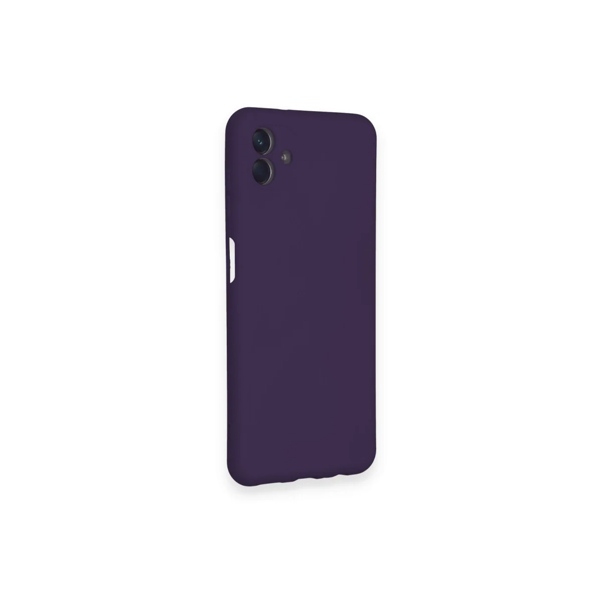 Galaxy A04 Nano İçi Kadife Silikon Kılıf - Mor