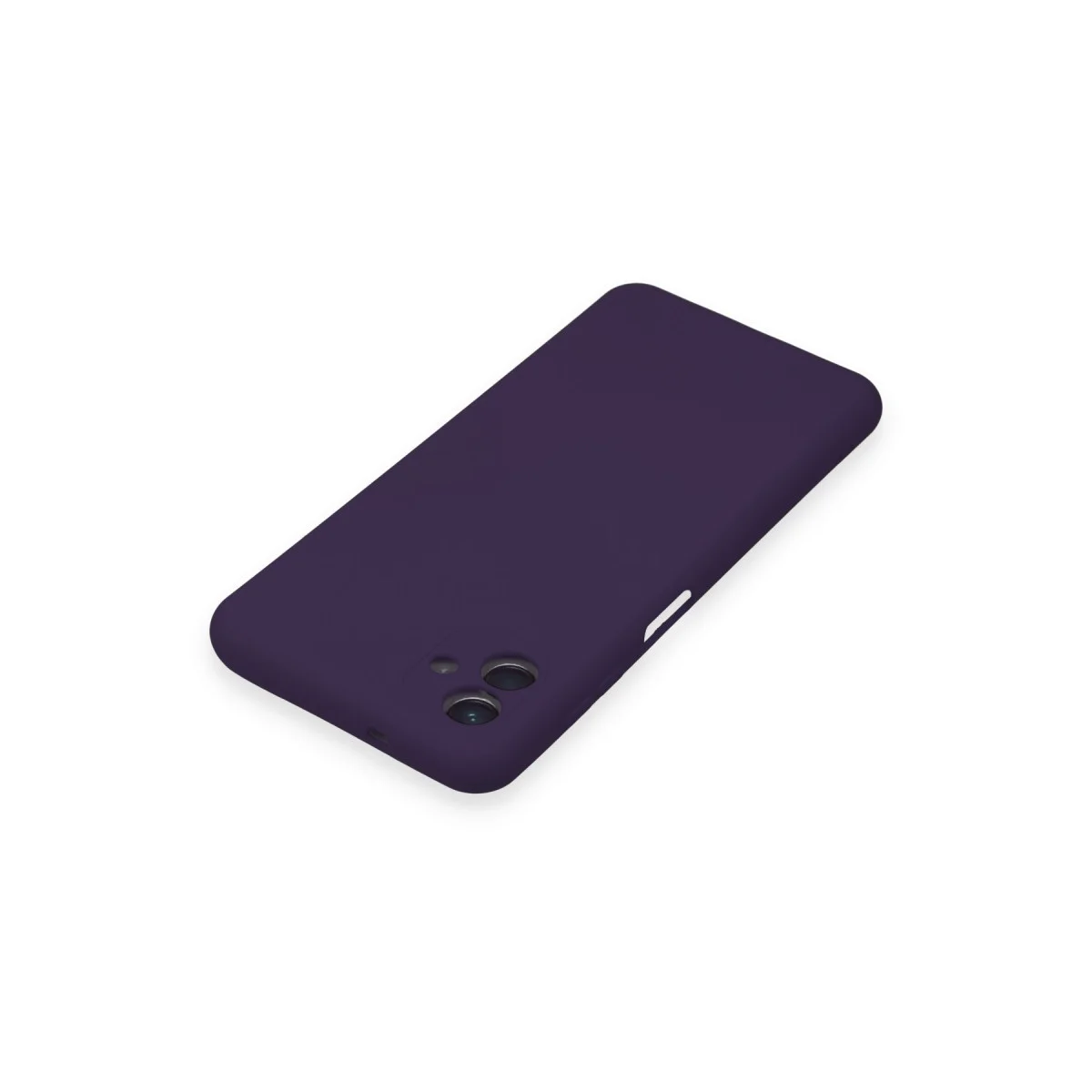 Galaxy A04 Nano İçi Kadife Silikon Kılıf - Mor