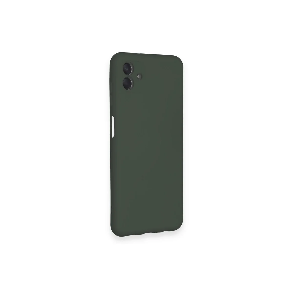 Galaxy A04 Nano İçi Kadife Silikon Kılıf - Koyu Yeşil, Ultra Şık ve Tam Koruma