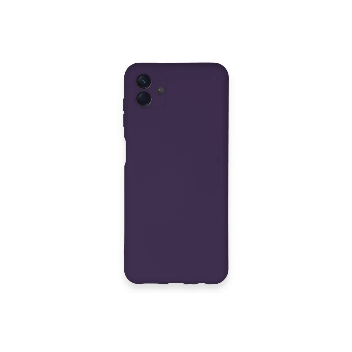 Galaxy A04 Nano İçi Kadife Silikon Kılıf - Mor