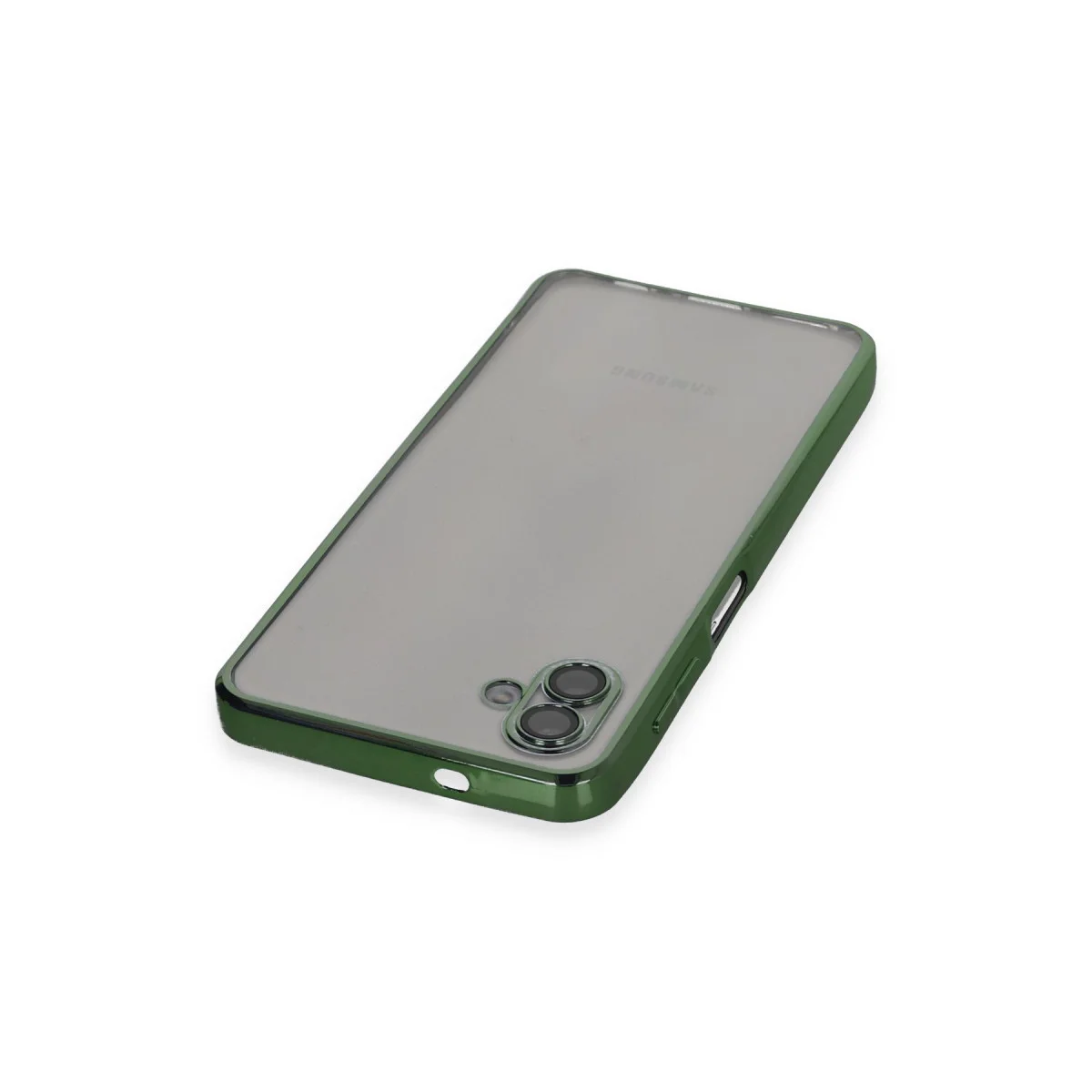 Galaxy A04 Razer Lensli Silikon Kılıf - Yeşil