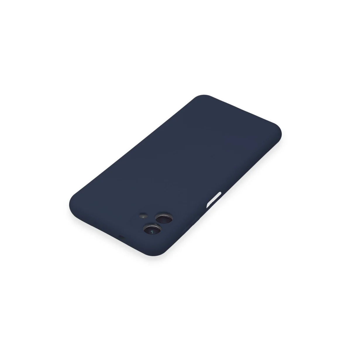 Galaxy A04E Nano İçi Kadife Silikon Kılıf - Lacivert