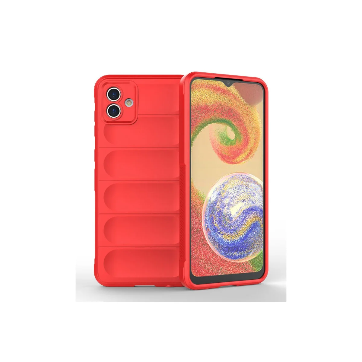 Galaxy A04E Optimum Silikon Kılıf - Kırmızı | Şık Tasarım ve Maksimum Koruma