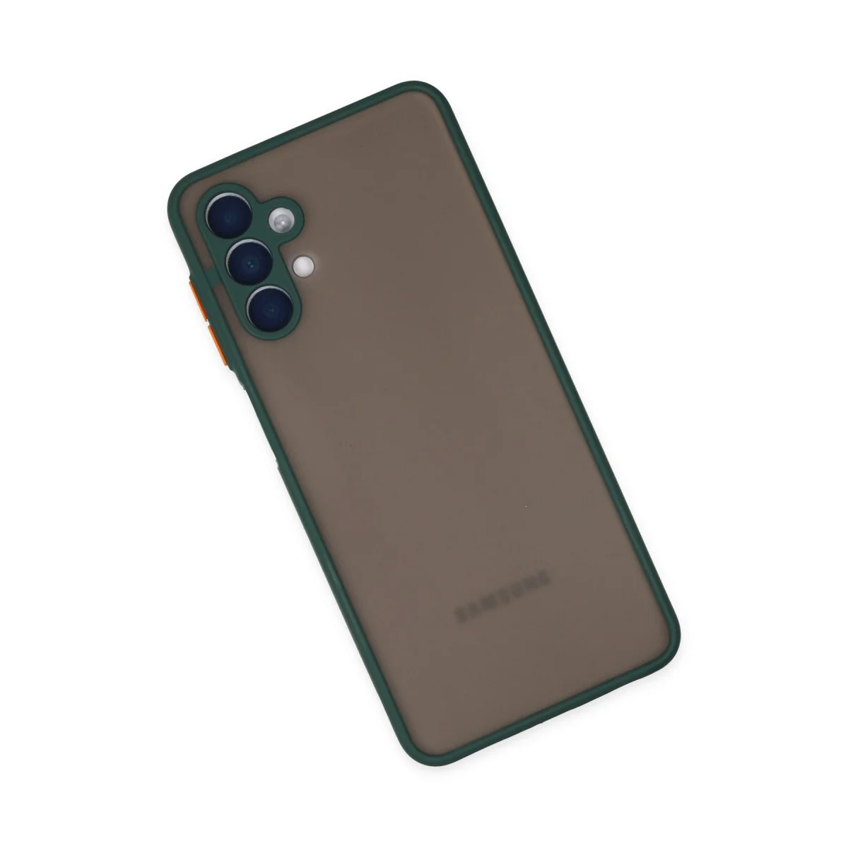 Galaxy A04S Montreal Silikon Kılıf - Yeşil Tasarım ve 360° Tam Koruma