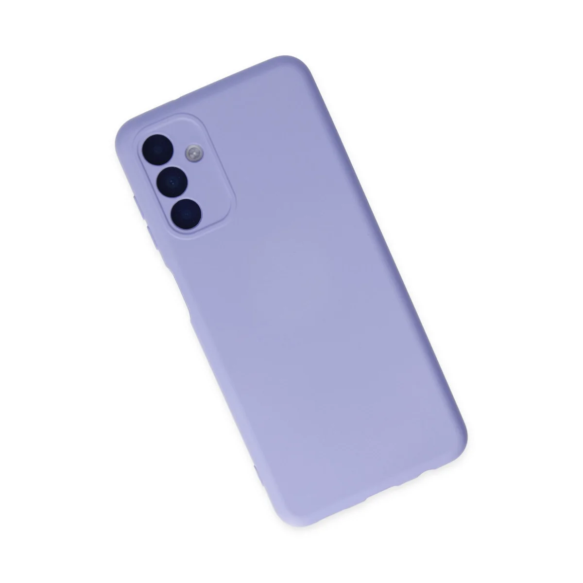 Galaxy A04S Nano İçi Kadife Silikon Kılıf - Lila