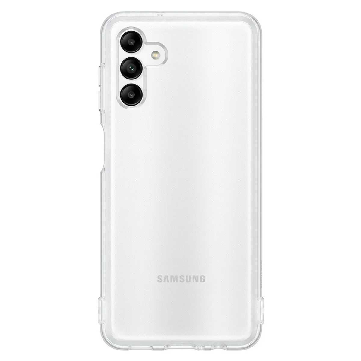 Galaxy A04S Şeffaf Silikon Kılıf - Lüx Serisi - Estetik ve Günlük Koruma