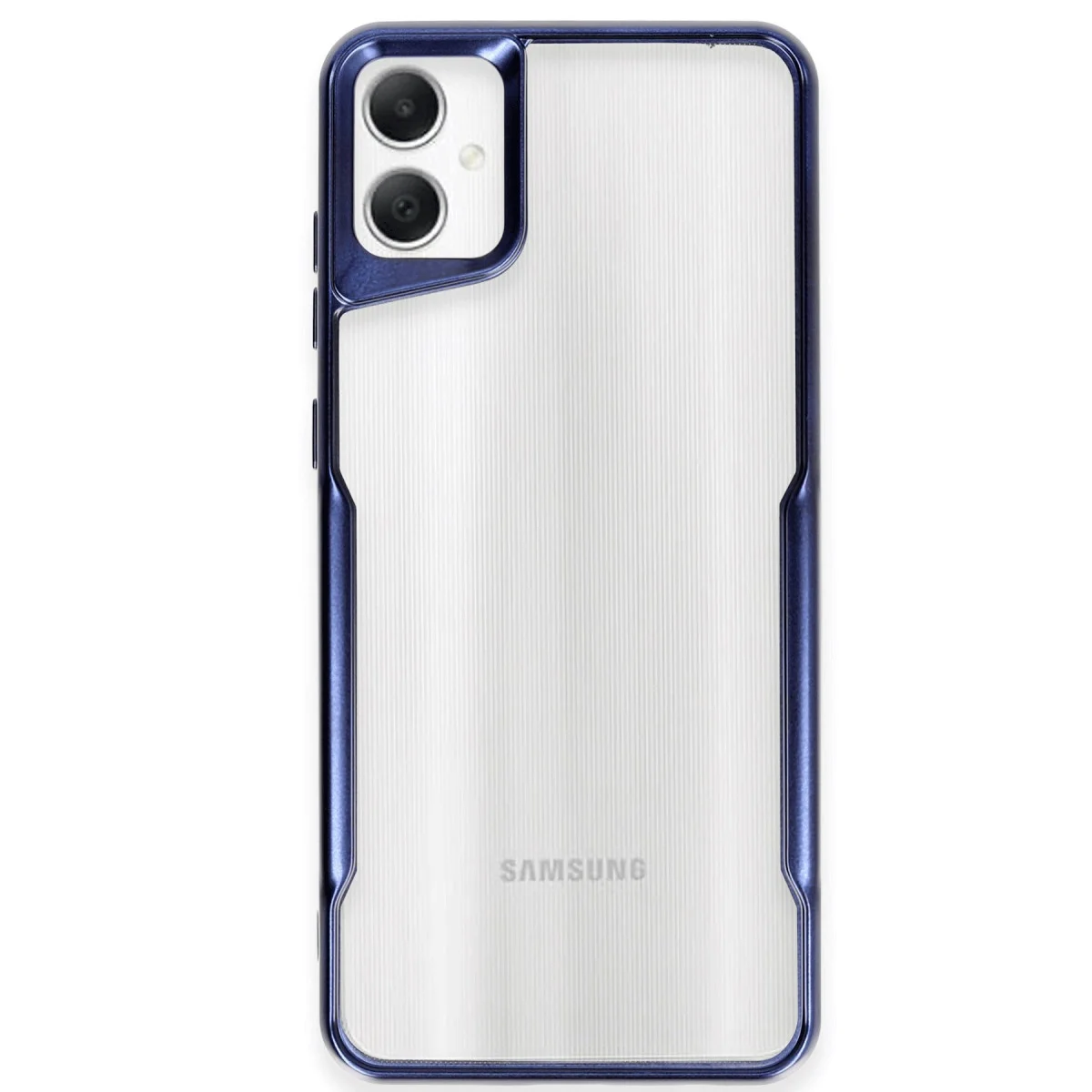 Galaxy A05 Boyi Series Lacivert Mat Silikon Kılıf - Minimalist ve Güvenli Koruma