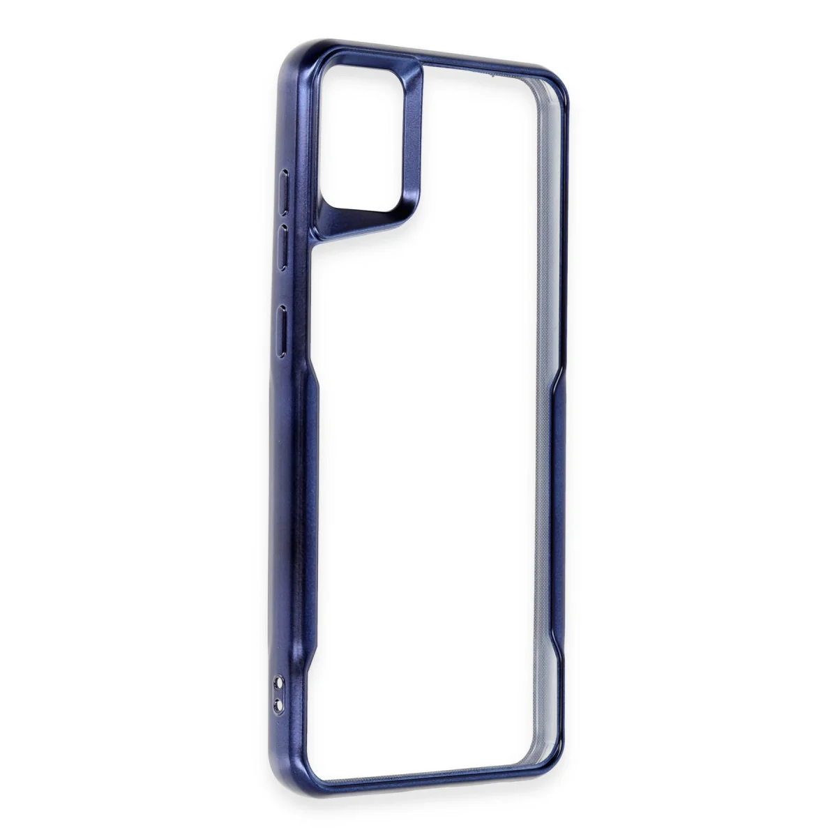 Galaxy A05 Boyi Series Lacivert Mat Silikon Kılıf - Minimalist ve Güvenli Koruma